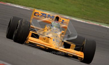 © Carl Jones/Octane Photographic Ltd. 2012. Classic Lotus Festival F1 car demonstation session1  - Brands Hatch, Sunday 19th August 2012. Steve Griffiths, Lotus 101. Digital Ref : 0467CJ7D8452