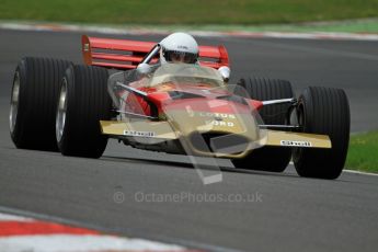 © Carl Jones/Octane Photographic Ltd. 2012. Classic Lotus Festival F1 car demonstation session1  - Brands Hatch, Sunday 19th August 2012. Lotus 49B. Digital Ref : 0467CJ7D8474