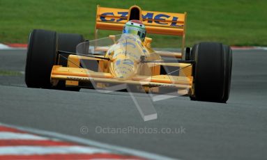 © Carl Jones/Octane Photographic Ltd. 2012. Classic Lotus Festival F1 car demonstation session1  - Brands Hatch, Sunday 19th August 2012. Steve Griffiths, Lotus 101. Digital Ref : 0467CJ7D8503