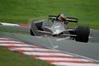 © Carl Jones/Octane Photographic Ltd. 2012. Classic Lotus Festival F1 car demonstation session1  - Brands Hatch, Sunday 19th August 2012. Martin Donnelly, Lotus 79. Digital Ref : 0467CJ7D8507