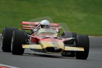 © Carl Jones/Octane Photographic Ltd. 2012. Classic Lotus Festival F1 car demonstation session1  - Brands Hatch, Sunday 19th August 2012. Clive Chapman, Lotus 49B Digital Ref : 0467CJ7D8521