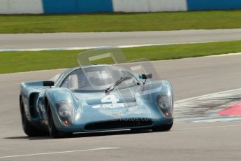 © Octane Photographic Ltd. 2012 Donington Historic Festival. “1000km” for pre-72 sports-racing cars, qualifying. Chevron B16 FVC - Emanuele Benedini/Giampaolo Benedini. Digital Ref : 0319cb1d8371