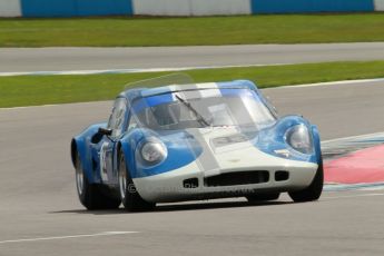 © Octane Photographic Ltd. 2012 Donington Historic Festival. “1000km” for pre-72 sports-racing cars, qualifying. Chevron B8 - Steve Hodges. Digital Ref : 0319cb1d8380