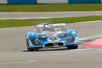 © Octane Photographic Ltd. 2012 Donington Historic Festival. “1000km” for pre-72 sports-racing cars, qualifying. Matra MS650 - Rob Hall. Digital Ref : 0319cb1d8401