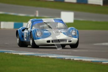 © Octane Photographic Ltd. 2012 Donington Historic Festival. “1000km” for pre-72 sports-racing cars, qualifying. Chevron B8 - Steve Hodges. Digital Ref : 0319cb1d8489