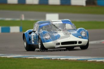 © Octane Photographic Ltd. 2012 Donington Historic Festival. “1000km” for pre-72 sports-racing cars, qualifying. Chevron B8 - Steve Hodges. Digital Ref : 0319cb1d8515