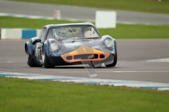 © Octane Photographic Ltd. 2012 Donington Historic Festival. “1000km” for pre-72 sports-racing cars, qualifying. Chevron B8 - Sandy Watson/Martin O'Connell. Digital Ref : 0319cb1d8593