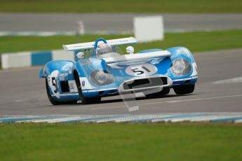 © Octane Photographic Ltd. 2012 Donington Historic Festival. “1000km” for pre-72 sports-racing cars, qualifying. Matra MS650 - Rob Hall. Digital Ref : 0319cb1d8609