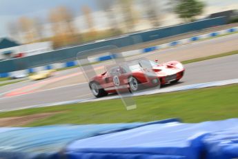© Octane Photographic Ltd. 2012 Donington Historic Festival. “1000km” for pre-72 sports-racing cars, qualifying. Ford GT40 - Chris Ball/Nick Ball. Digital Ref : 0319cb7d0150