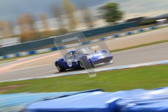 © Octane Photographic Ltd. 2012 Donington Historic Festival. “1000km” for pre-72 sports-racing cars, qualifying. Chevron B8 - Paul Ingram/Chris Chiles Jnr. Digital Ref : 0319cb7d0166