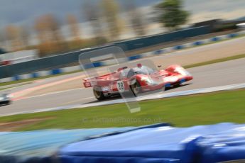© Octane Photographic Ltd. 2012 Donington Historic Festival. “1000km” for pre-72 sports-racing cars, qualifying. Ferrari 512M - Paul Knapfield. Digital Ref : 0319cb7d0179