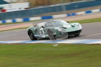© Octane Photographic Ltd. 2012 Donington Historic Festival. “1000km” for pre-72 sports-racing cars, qualifying. Ford GT40 - Andy Wolfe. Digital Ref : 0319cb7d0186