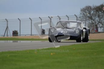 © Octane Photographic Ltd. 2012 Donington Historic Festival. “1000km” for pre-72 sports-racing cars, qualifying. Chevron B8 - Adam Singer/Joe Singer. Digital Ref : 0319lw7d9287