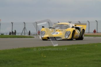 © Octane Photographic Ltd. 2012 Donington Historic Festival. “1000km” for pre-72 sports-racing cars, qualifying. Lola T70 - Grant Tromans. Digital Ref : 0319lw7d9307