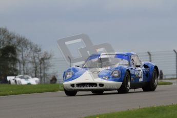 © Octane Photographic Ltd. 2012 Donington Historic Festival. “1000km” for pre-72 sports-racing cars, qualifying. Chevron B8 - Steve Hodges. Digital Ref : 0319lw7d9322