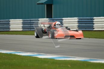 © Octane Photographic Ltd. 2012 Donington Historic Festival. HSCC Historic F2, qualifying. Chevron B25 - David Gathercole. Digital Ref : 0315cb1d7644