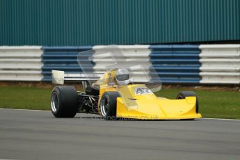 © Octane Photographic Ltd. 2012 Donington Historic Festival. HSCC Historic F2, qualifying. March 76B - Frazer Gibney. Digital Ref : 0315cb1d7666