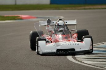 © Octane Photographic Ltd. 2012 Donington Historic Festival. HSCC Historic F2, qualifying. Chevron B42 - Grant Tromans. Digital Ref : 0315cb1d7682