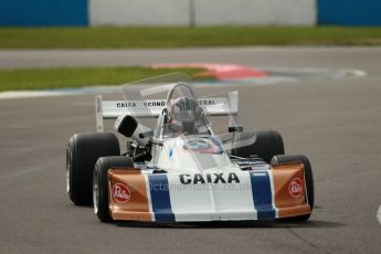 © Octane Photographic Ltd. 2012 Donington Historic Festival. HSCC Historic F2, qualifying. March 762 - Richard Meins. Digital Ref : 0315cb1d7700