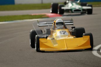 © Octane Photographic Ltd. 2012 Donington Historic Festival. HSCC Historic F2, qualifying. March 76B - Frazer Gibney. Digital Ref : 0315cb1d7743