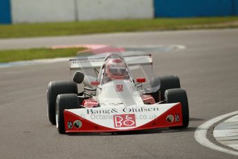 © Octane Photographic Ltd. 2012 Donington Historic Festival. HSCC Historic F2, qualifying. March 712M - Alain Lagache. Digital Ref : 0315cb1d7761