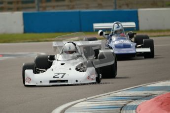 © Octane Photographic Ltd. 2012 Donington Historic Festival. HSCC Historic F2, qualifying. Lola T360 - Daniel Glanz. Digital Ref : 0315cb1d7767