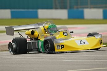 © Octane Photographic Ltd. 2012 Donington Historic Festival. HSCC Historic F2, qualifying. March 742 - Martin Stretton. Digital Ref : 0315cb1d7884