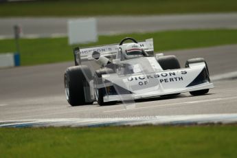 © Octane Photographic Ltd. 2012 Donington Historic Festival. HSCC Historic F2, qualifying. March 772 - Matthew Watts. Digital Ref : 0315cb1d7929