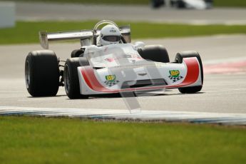 © Octane Photographic Ltd. 2012 Donington Historic Festival. HSCC Historic F2, qualifying. Chris Sharples - Chevron B29. Digital Ref : 0315cb1d7932