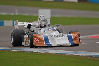 © Octane Photographic Ltd. 2012 Donington Historic Festival. HSCC Historic F2, qualifying. March 762 - Richard Meins. Digital Ref : 0315cb1d7998