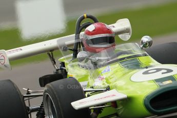 © Octane Photographic Ltd. 2012 Donington Historic Festival. HSCC Historic F2, qualifying. Brabham BT30 - Ian Gray. Digital Ref : 0315cb1d7999