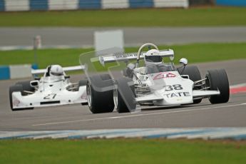 © Octane Photographic Ltd. 2012 Donington Historic Festival. HSCC Historic F2, qualifying. Brabham BT38 - James Claridge. Digital Ref : 0315cb1d8007