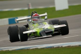 © Octane Photographic Ltd. 2012 Donington Historic Festival. HSCC Historic F2, qualifying. Brabham BT30 - Ian Gray. Digital Ref : 0315cb1d8020