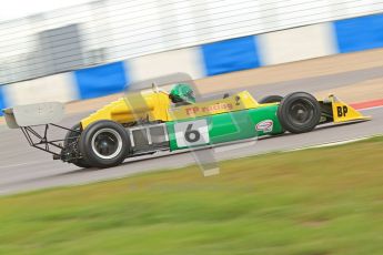 © Octane Photographic Ltd. 2012 Donington Historic Festival. HSCC Historic F2, qualifying. March 742 - Martin Stretton. Digital Ref : 0315cb7d9784