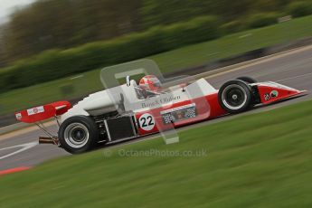 © Octane Photographic Ltd. 2012 Donington Historic Festival. HSCC Historic F2, qualifying. March 712M - Alain Lagache. Digital Ref : 0315cb7d9800