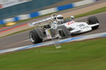 © Octane Photographic Ltd. 2012 Donington Historic Festival. HSCC Historic F2, qualifying. Brabham BT38 - James Claridge. Digital Ref : 0315cb7d9866