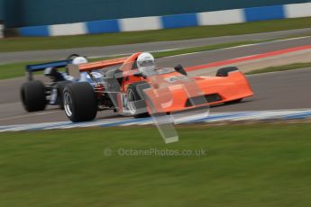 © Octane Photographic Ltd. 2012 Donington Historic Festival. HSCC Historic F2, qualifying. Chevron B25 - David Gathercole. Digital Ref : 0315cb7d9873