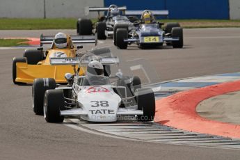 © Octane Photographic Ltd. 2012 Donington Historic Festival. HSCC Historic F2, qualifying. Brabham BT38 - James Claridge. Digital Ref : 0315lw7d7838