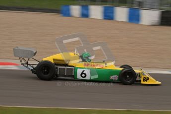 © Octane Photographic Ltd. 2012 Donington Historic Festival. HSCC Historic F2, qualifying. March 742 - Martin Stretton. Digital Ref : 0315lw7d8123