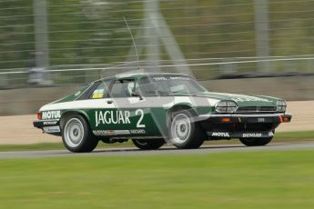 © Octane Photographic Ltd. 2012 Donington Historic Festival. JD Classics Challenge for 66 to 85 touring cars, qualifying. Jaguar TWR XJS - Alex Bunscombe/Gary Pearson. Digital Ref : 0318cb1d8255