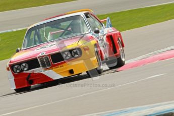 © Octane Photographic Ltd. 2012 Donington Historic Festival. JD Classics Challenge for 66 to 85 touring cars, qualifying. BMW 3.0SCL - Andrew Smith/John Young. Digital Ref : 0318cb1d8308
