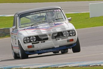 © Octane Photographic Ltd. 2012 Donington Historic Festival. JD Classics Challenge for 66 to 85 touring cars, qualifying. Triumph Dolomite - Anthony Robinson. Digital Ref : 0318cb1d8324