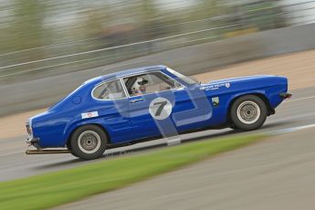 © Octane Photographic Ltd. 2012 Donington Historic Festival. JD Classics Challenge for 66 to 85 touring cars, qualifying. Ford Capri - Denis Welch/Mike Freeman. Digital Ref : 0318cb7d0078