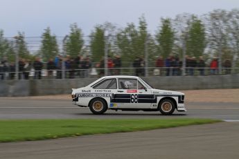© Octane Photographic Ltd. 2012 Donington Historic Festival. JD Classics Challenge for 66 to 85 touring cars, qualifying. Ford Escort RS1800 - Mark Wright/Dave Coyne. Digital Ref : 0318lw7d8639