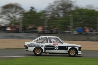 © Octane Photographic Ltd. 2012 Donington Historic Festival. JD Classics Challenge for 66 to 85 touring cars, qualifying. Ford Escort RS1800 - Mark Wright/Dave Coyne. Digital Ref : 0318lw7d8737
