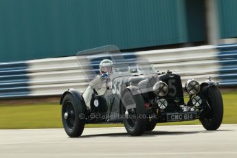 © Octane Photographic Ltd. 2012 Donington Historic Festival. “Mad Jack” for pre-war sportscars, qualifying. Aston Martin Ulster - Mark Midgley. Digital Ref : 0314cb1d7507