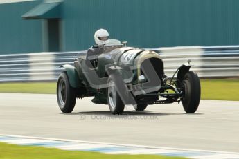 © Octane Photographic Ltd. 2012 Donington Historic Festival. “Mad Jack” for pre-war sportscars, qualifying. Peter Morley/James Morley - Bentley. Digital Ref : 0314cb1d7512
