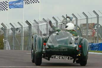 © Octane Photographic Ltd. 2012 Donington Historic Festival. “Mad Jack” for pre-war sportscars, qualifying. Digital Ref : 0314cb1d7558