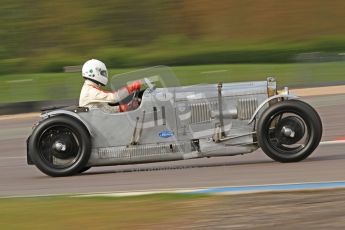 © Octane Photographic Ltd. 2012 Donington Historic Festival. “Mad Jack” for pre-war sportscars, qualifying. Frazer Nash Super Sport - Fred Wakeman/Patrick Blakeney-Edwards. Digital Ref : 0314cb7d9650