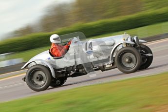 © Octane Photographic Ltd. 2012 Donington Historic Festival. “Mad Jack” for pre-war sportscars, qualifying. Clive Morley/Stuart Morely - Bentley. Digital Ref : 0314cb7d9652